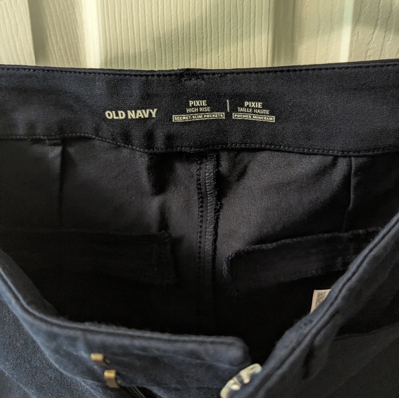 Old Navy Pixie High Waisted Pixie Skinny Ankle Pants | Size 0 Petite - Picture 9 of 11